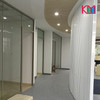 广州K40款单面玻璃钢化玻璃隔断墙图片