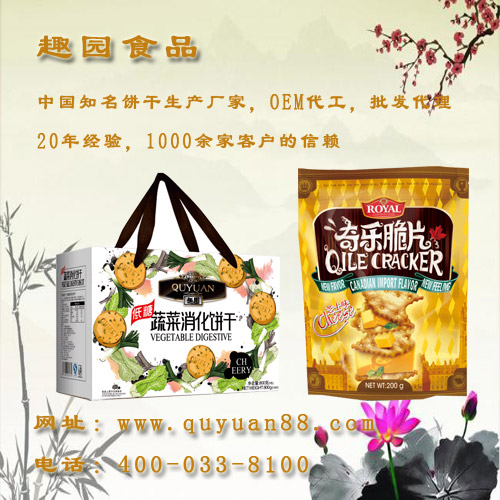 广东休闲食品代加工厂家 趣园食品 好吃又安心