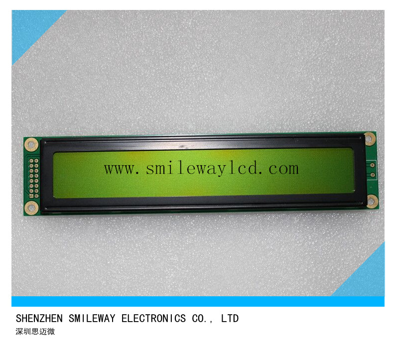 LCD COB液晶模块 20x02点阵数LCM 黄绿屏 5V