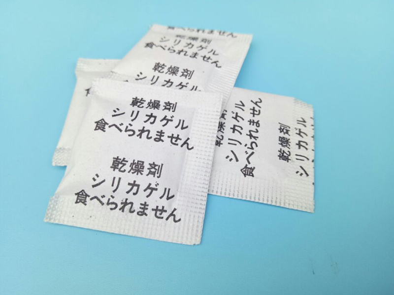 1-5克复合纸硅胶全日文透明颗粒防潮珠食品除湿防霉干燥剂