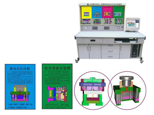 《塑料模具设计与制造》多媒体仿真设计综合实验装置