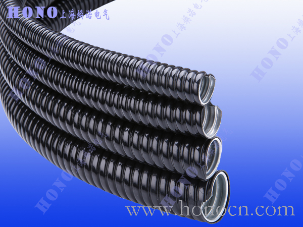 上海焕诺电气HONO包塑镀锌钢金属管，PVC被覆镀锌钢波纹管