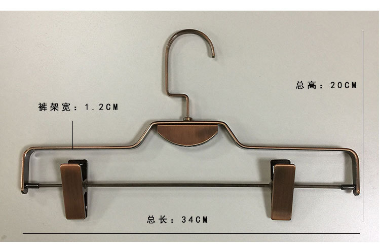 金属木裤架 拉丝裤架 ***豪华仿红铜裤架