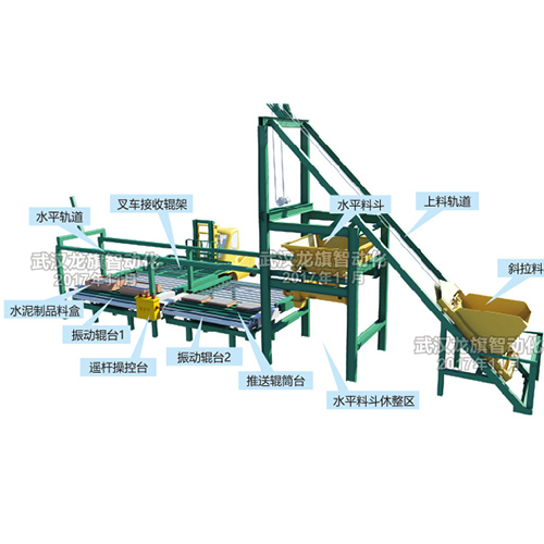 混凝土小预制件（块）生产线设备