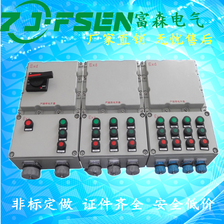 浙江富森防爆配电箱FSBX01铸铝防爆控制箱