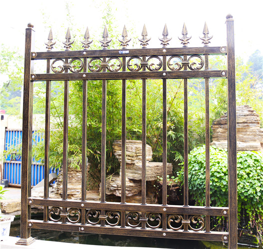 固格澜栅 锌钢室外栏杆 安全栅栏 别墅庭院围墙栏杆厂家