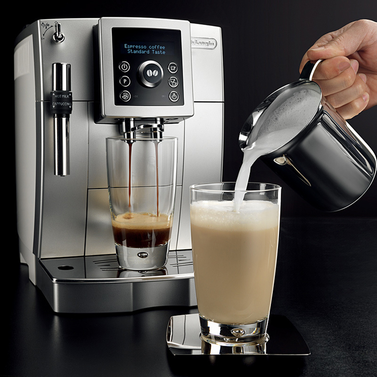意大利德龙咖啡机ECAM23420SW家用全自动磨豆咖啡机