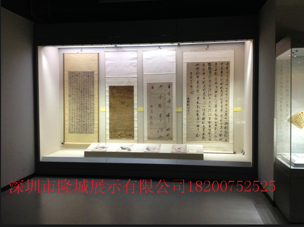 惠州隆城博物馆展柜设计制作厂家