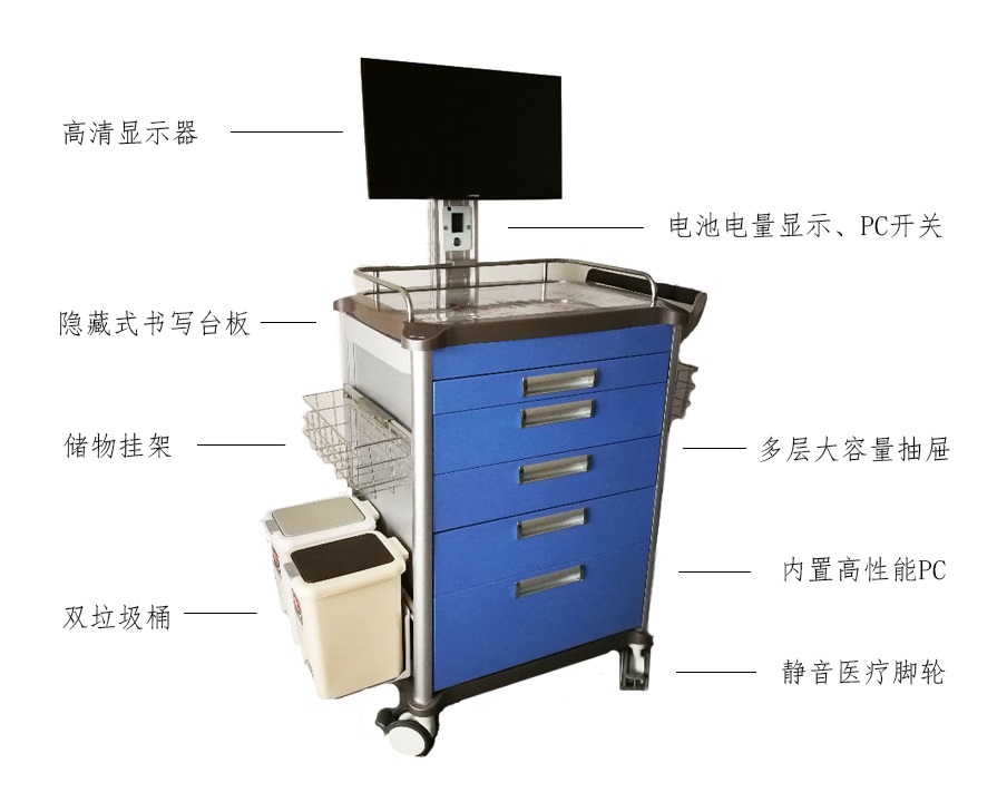 医用护理推车 移动护理推车 护理车 厂家 定制