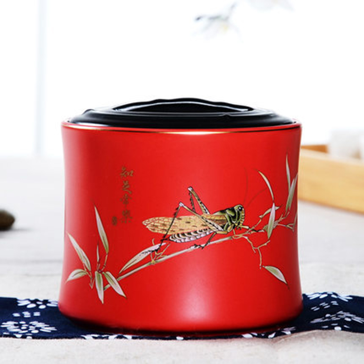 茶叶罐礼盒装 密封罐存茶罐 包装盒定制新品绿茶 景德厂家***
