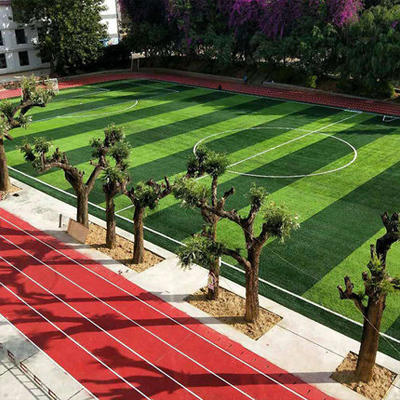 广西南宁足球场人造草坪标准 人工草皮足球场做法