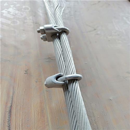 430铝镁锰板X型304不锈钢水平生命线安装