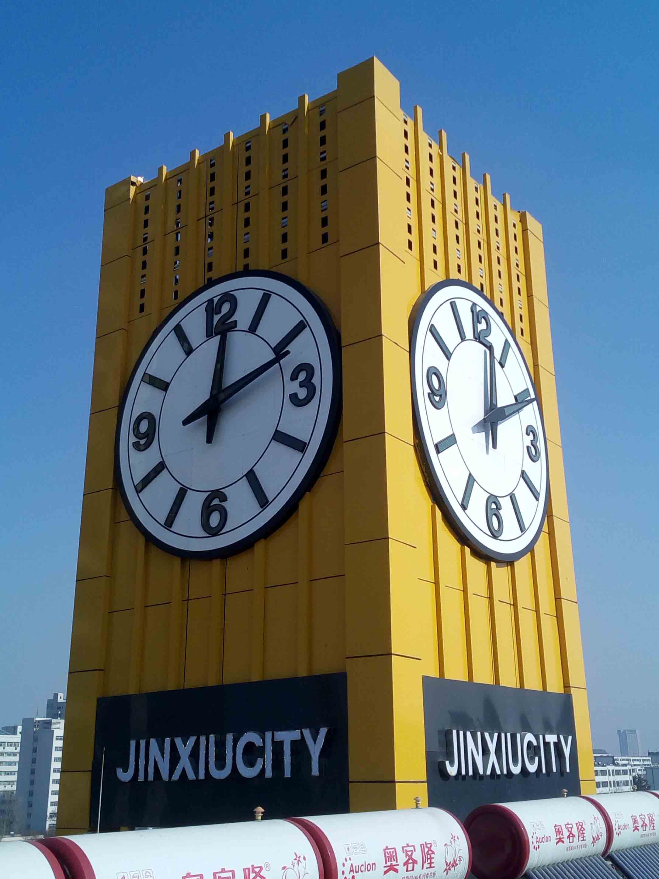供应康巴丝室外智能建筑塔钟钟楼钟表大型时钟挂钟