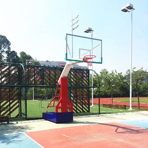 河池仿液压篮球架 室外移动篮球架学校标准篮球架厂家