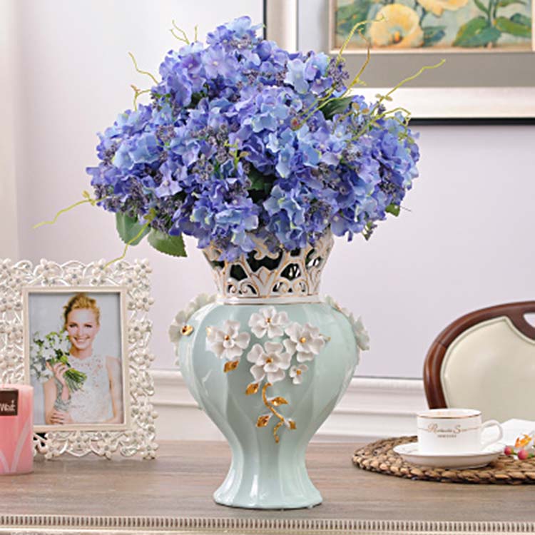 2020新款欧式陶瓷花瓶  客厅电视柜餐桌书桌创意装饰品