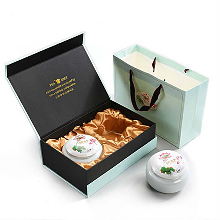 茶叶盒子空盒礼品盒  茶叶罐陶瓷密封罐  通用黑枸杞子包装盒