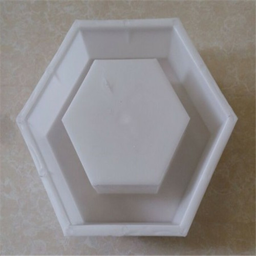 六角护坡砌块模具_塑料材质模盒_生产批发厂家