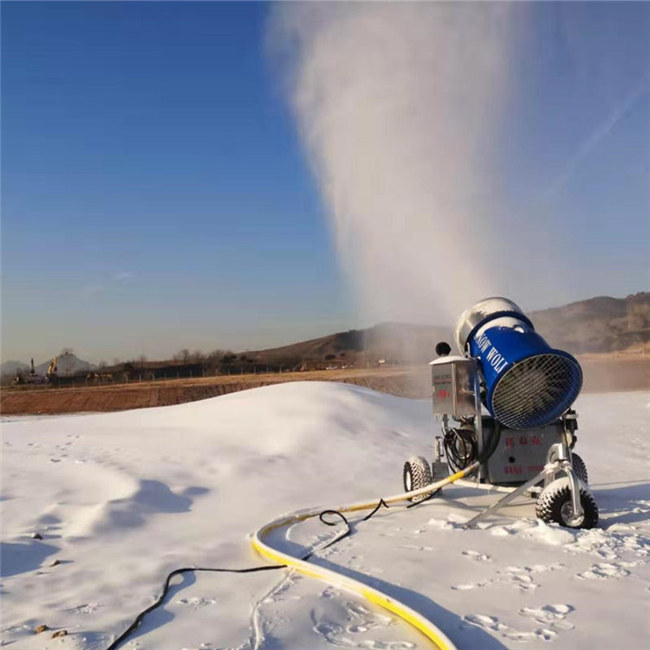 反季滑雪场造雪机价格 存放步骤简单人工造雪机