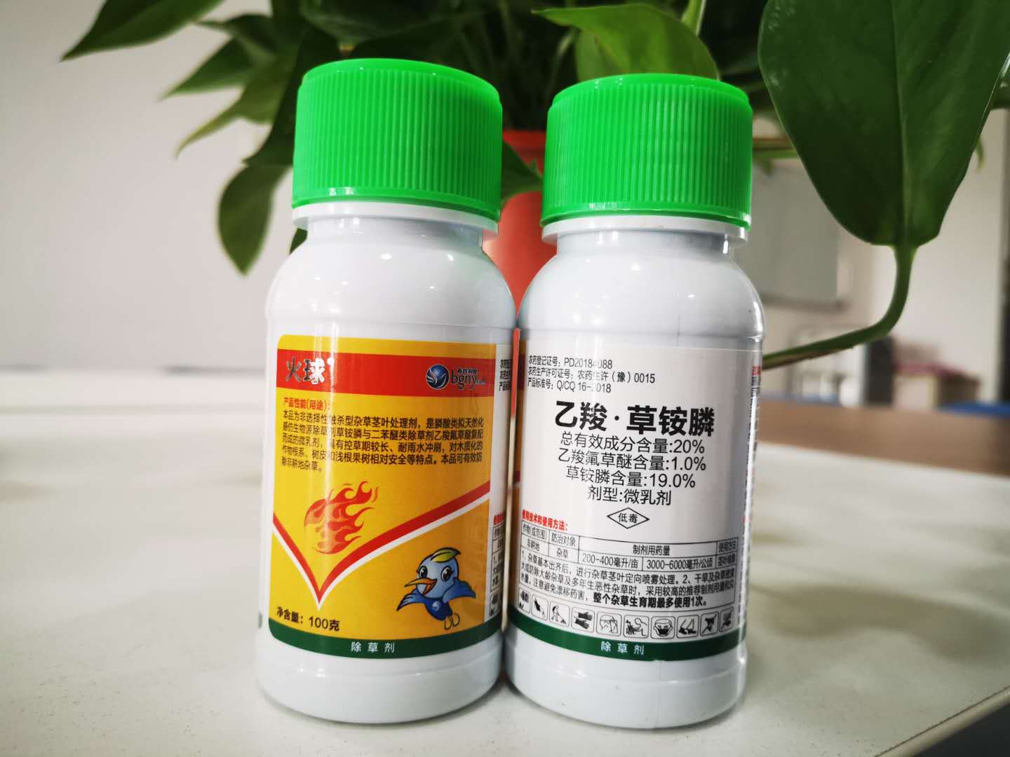 广谱灭生性除草剂厂家|20%乙羧草铵膦微乳剂除草***不伤根