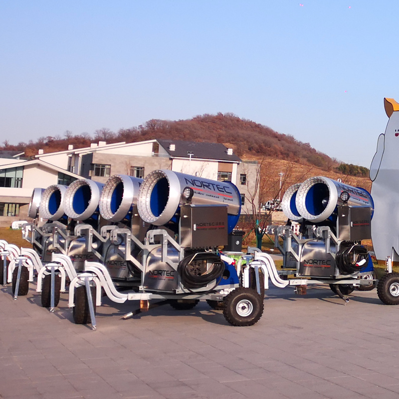 诺泰克造雪机公司 北京造雪机部分案例 小型人工滑雪场设计