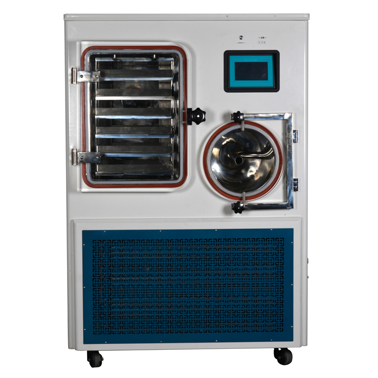 LGJ-50F生物多肽中试硅油加热冷冻干燥机